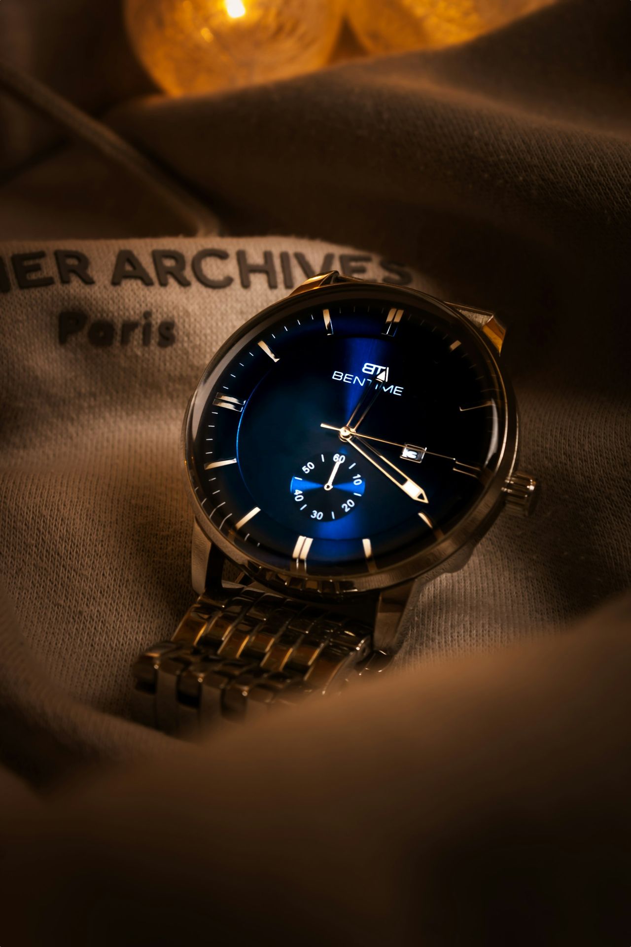a watch on a wrist